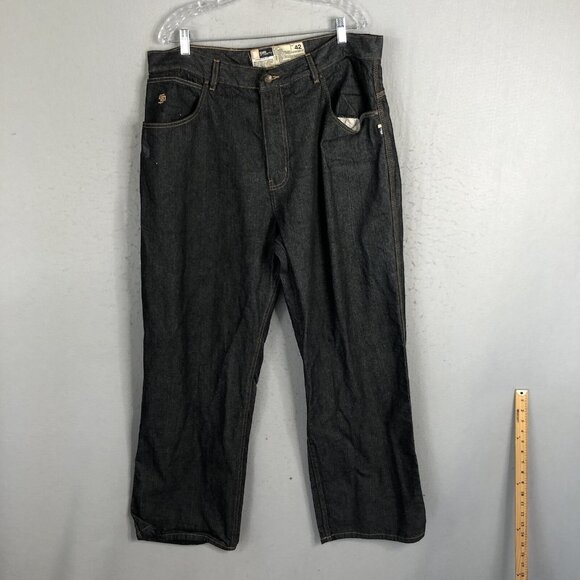 State Property Baggy Leg Jeans Mens 42 Blue Standard Issue 18153 Loose Street - Picture 1 of 16